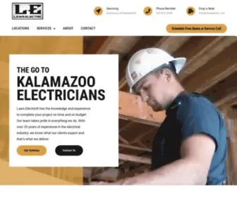 Lawselectric.com(Law's Electric) Screenshot