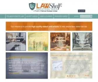Lawshelf.com(Our mission) Screenshot