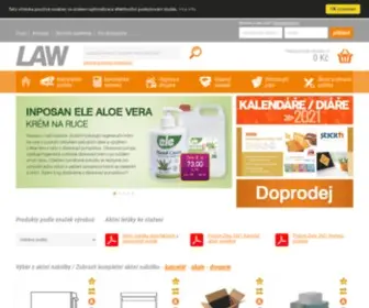 Lawshop.cz(Společnost LAW CZ s.r.o) Screenshot