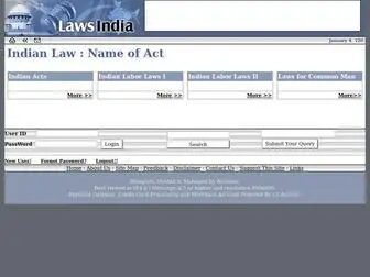 Lawsindia.com(Laws of India) Screenshot