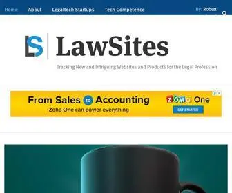 Lawsitesblog.com(LawSites) Screenshot