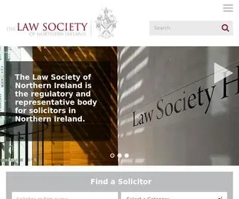 Lawsoc-NI.org(The Law Society of Northern Ireland Website) Screenshot