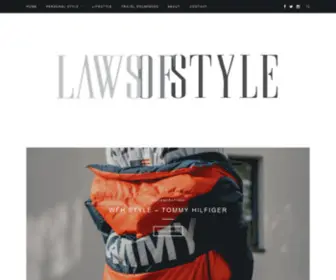 Lawsofstyle.co.uk(A Irish Men's guide to all all things Fashion) Screenshot