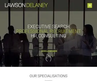 Lawsondelaney.com.au(Executive Recruitment) Screenshot
