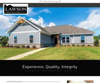 Lawsonhomebuilders.com(Lawson Home Builders L.L.C) Screenshot