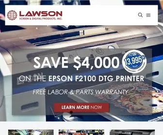Lawsonsp.com(Screen Printing Machines &amp; Digital Equipment) Screenshot