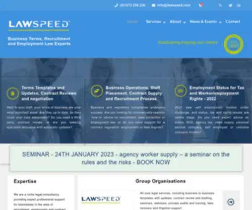Lawspeed.com(Lawspeed) Screenshot