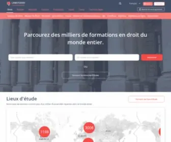 Lawstudies.fr(Meilleurs masters de droit) Screenshot
