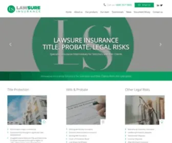 Lawsureinsurance.co.uk(Lawsure Insurance) Screenshot