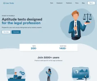 Lawtests.com(Law Tests) Screenshot