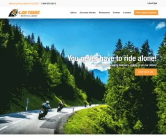 Lawtigers.com(Motorcycle Accident Attorneys) Screenshot