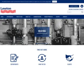 Lawton-Bes.co.uk(Nationwide heating and ventilation services Lawton BES Ltd) Screenshot