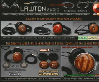 Lawtonaudio.com(Lawton Audio Home) Screenshot