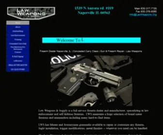 Lawweapons.org Screenshot