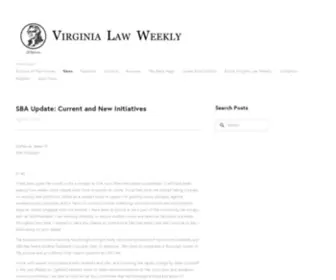 Lawweekly.org(Virginia Law Weekly) Screenshot