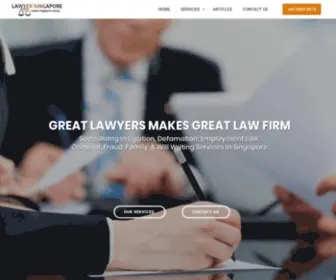 Lawyer-Singapore.com.sg(Lawyer Singapore) Screenshot