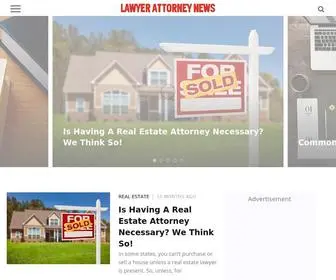 Lawyerattorneynews.com(Lawyer Attorney News) Screenshot