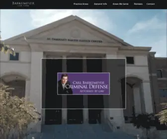 Lawyercarl.com(New Orleans Criminal Lawyer) Screenshot