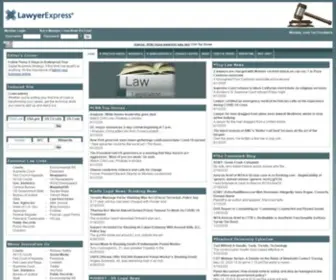 Lawyerexpress.com(Lawyer express) Screenshot