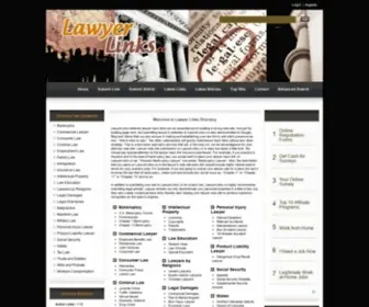 Lawyerlinks.co(Lawyer Links Directory) Screenshot