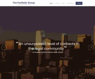 Lawyermover.com(The Portfolio Group) Screenshot