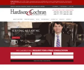 Lawyernc.com(North Carolina Personal Injury Lawyers) Screenshot