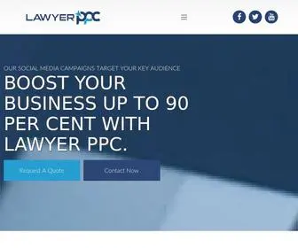 Lawyerppc.com(Attorney PPC Los Angeles) Screenshot