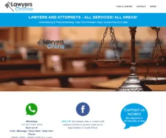 Lawyers-Online.co.za(REPLY WITHIN 1 HOUR) Screenshot