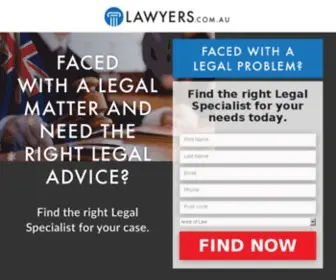 Lawyers.com.au(Lawyer) Screenshot