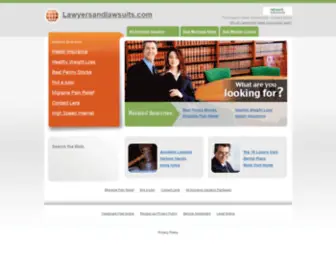 Lawyersandlawsuits.com(Lawyersandlawsuits) Screenshot