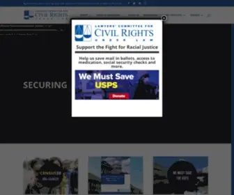 Lawyerscommittee.org(The mission of the lawyers’ committee for civil rights) Screenshot