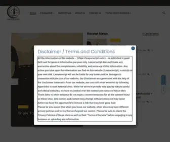 Lawyerscript.com(Home) Screenshot