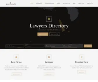 Lawyersdirectoryusa.com(Lawyers Directory USA) Screenshot