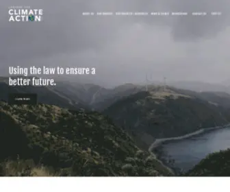 Lawyersforclimateaction.nz(Lawyers for Climate Action NZ Inc) Screenshot