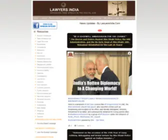 Lawyersindia.com(Indian Lawyers) Screenshot
