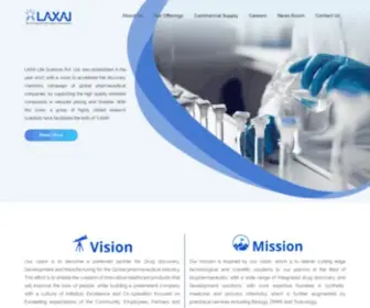 Laxai.com(Enriching Life Through Innovation) Screenshot