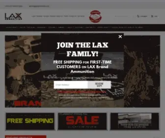 Laxammo.com(Lax Ammunition) Screenshot