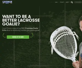 Laxgoalierat.com(The best online resource for Lacrosse goalies. Coach Damon) Screenshot