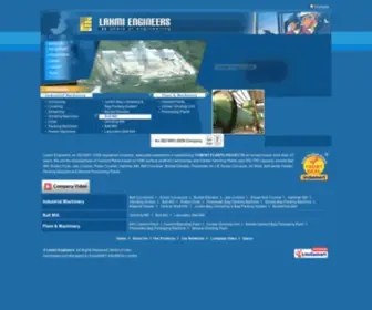 Laxmi-Group.com(Cement Plant Manufacturer) Screenshot