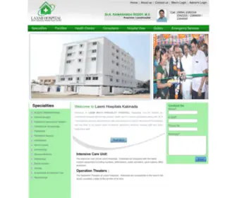 Laxmihospital.com(LAXMI HOSPITAL) Screenshot