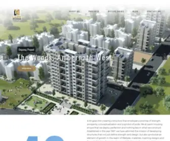 Laxmihousing.com(Builder and Developers) Screenshot