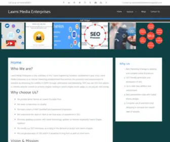 Laxmimedia.in(Laxmi Media Enterprises) Screenshot