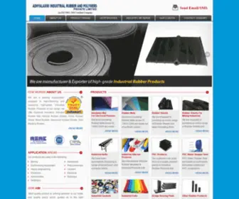 Laxmirubberindustries.com(Industrial Rubber Products) Screenshot