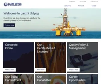Laxmiudyog.com(Laxmi Udyog) Screenshot