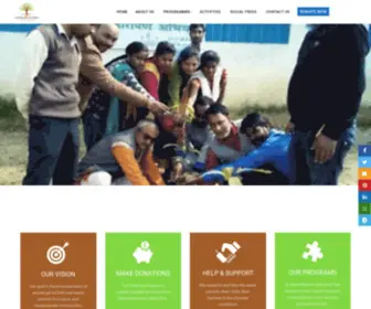 Laxmivasudevngo.com(Laxmivasudev Foundation) Screenshot