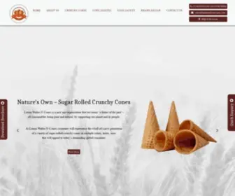 Laxmiwafersncones.com(We are one of the best Ice cream cone wholesale distributor in India .Laxmi Wafers N Cones) Screenshot