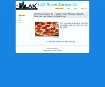 Laxroomservice24.com(LAX Room Service 24) Screenshot