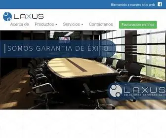 Laxus.com.mx(Laxus Soluciones Empresariales) Screenshot