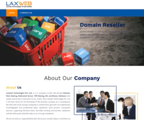Laxwebtechnologies.com(Laxweb Technologies) Screenshot