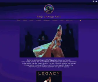 LayalisharqMusic.co.uk(Egyptian Music Raqs Sharqi and Belly Dancing) Screenshot